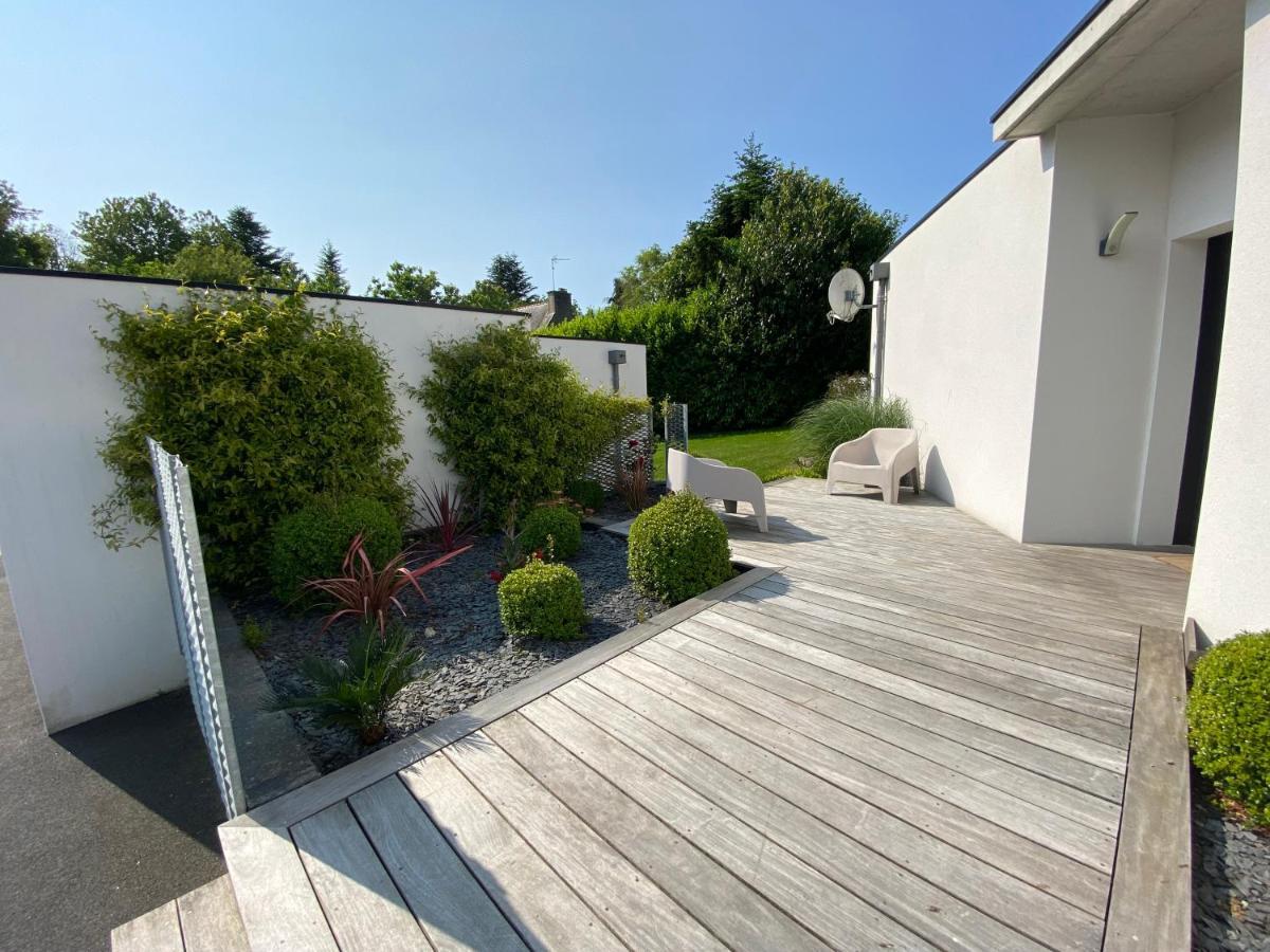 2 Maisons De Vacances Sittelles Lodge コンカルノー エクステリア 写真